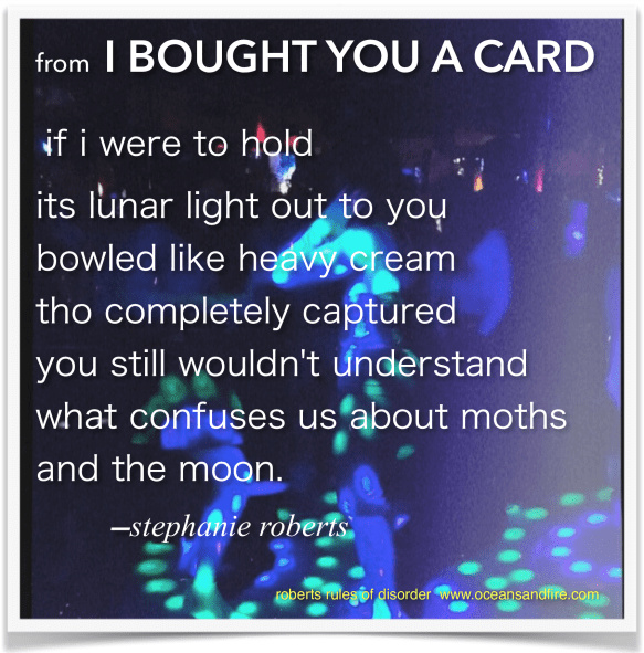 stephanie roberts poet Instagram roberts rules of disorder 18